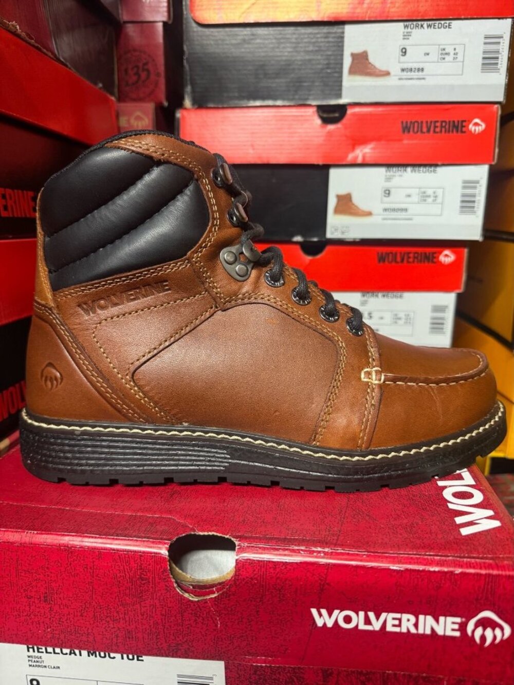 Wolverine Men's Work Boots Size 10 Wide - New in Box